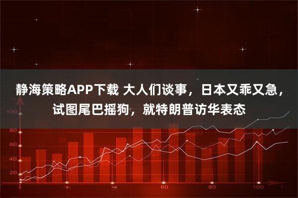 静海策略APP下载 大人们谈事，日本又乖又急，试图尾巴摇狗，就特朗普访华表态